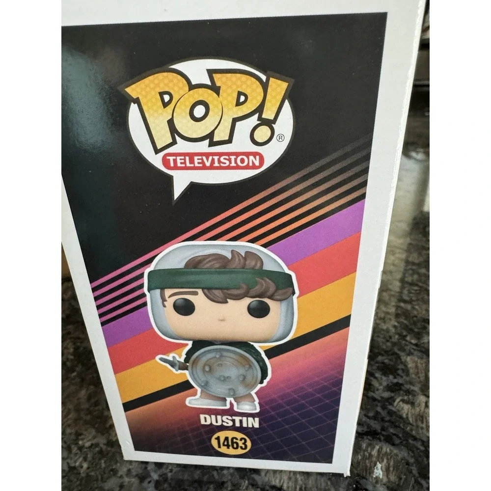 Funko POP! Television: Stranger Things - Dustin with Shield #1463